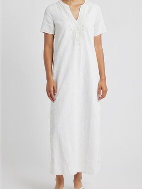 Lilly Pulitzer Ariella White Linen Maxi Dress